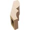 Ekena Millwork 5-inch W x 8-inch D x 12-inch H Ridgewood Rough Cedar Woodgrain TimberThane Knee Brace, Primed BRCUR05X08X12RIDRCPR - alternate 2
